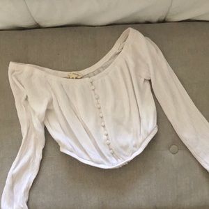 PacSun cropped shirt